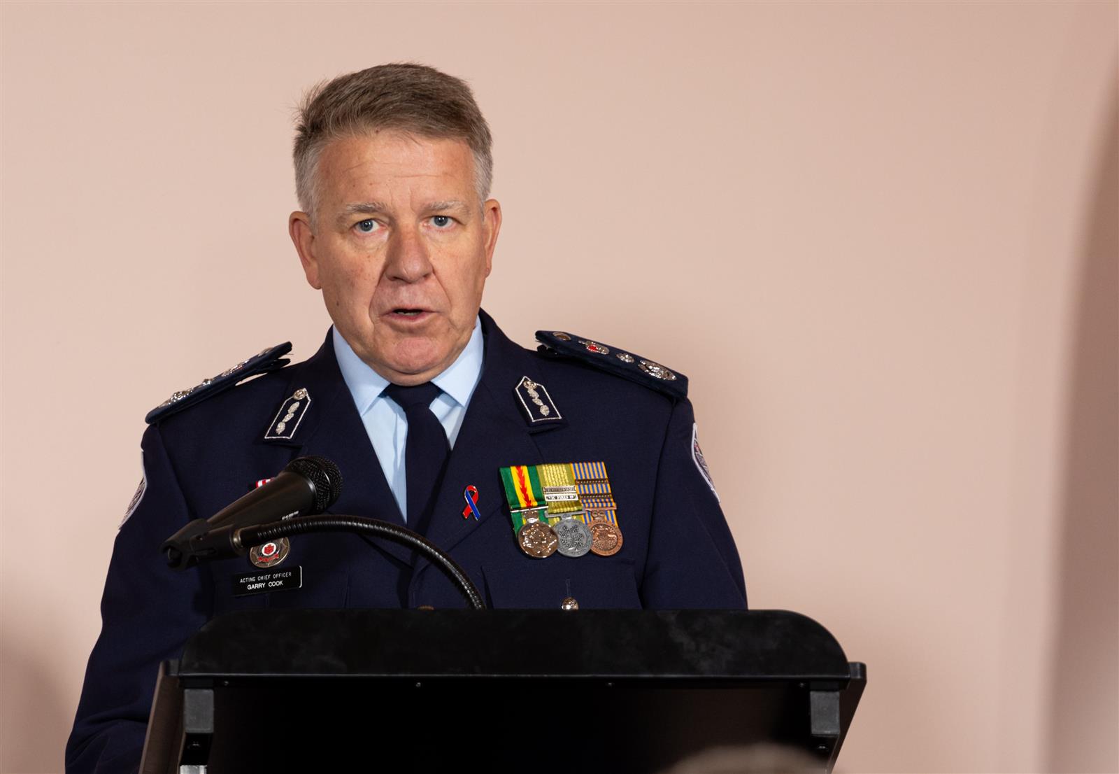 Deputy Chief Officer Garry Cook